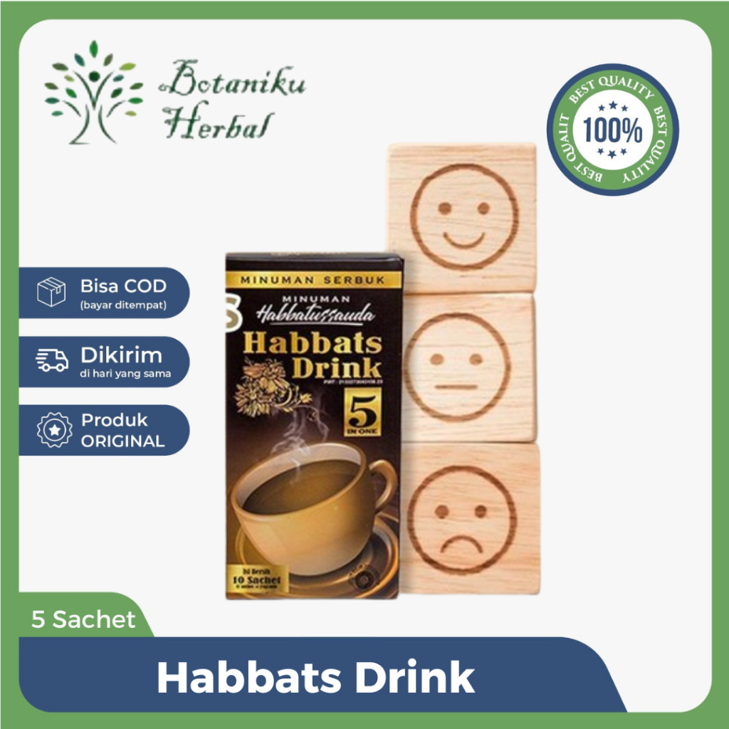 

HABBAT DRINK - Habbats Drink Minuman Instan Habbatussauda Kaya Akan Manfaat Dan Kesehatan Isi 10 Sachet