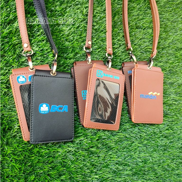 

Id Card Name Tag Kulit Holder Name Tag Double Flip 1 Sisi Magnet Terbaru
