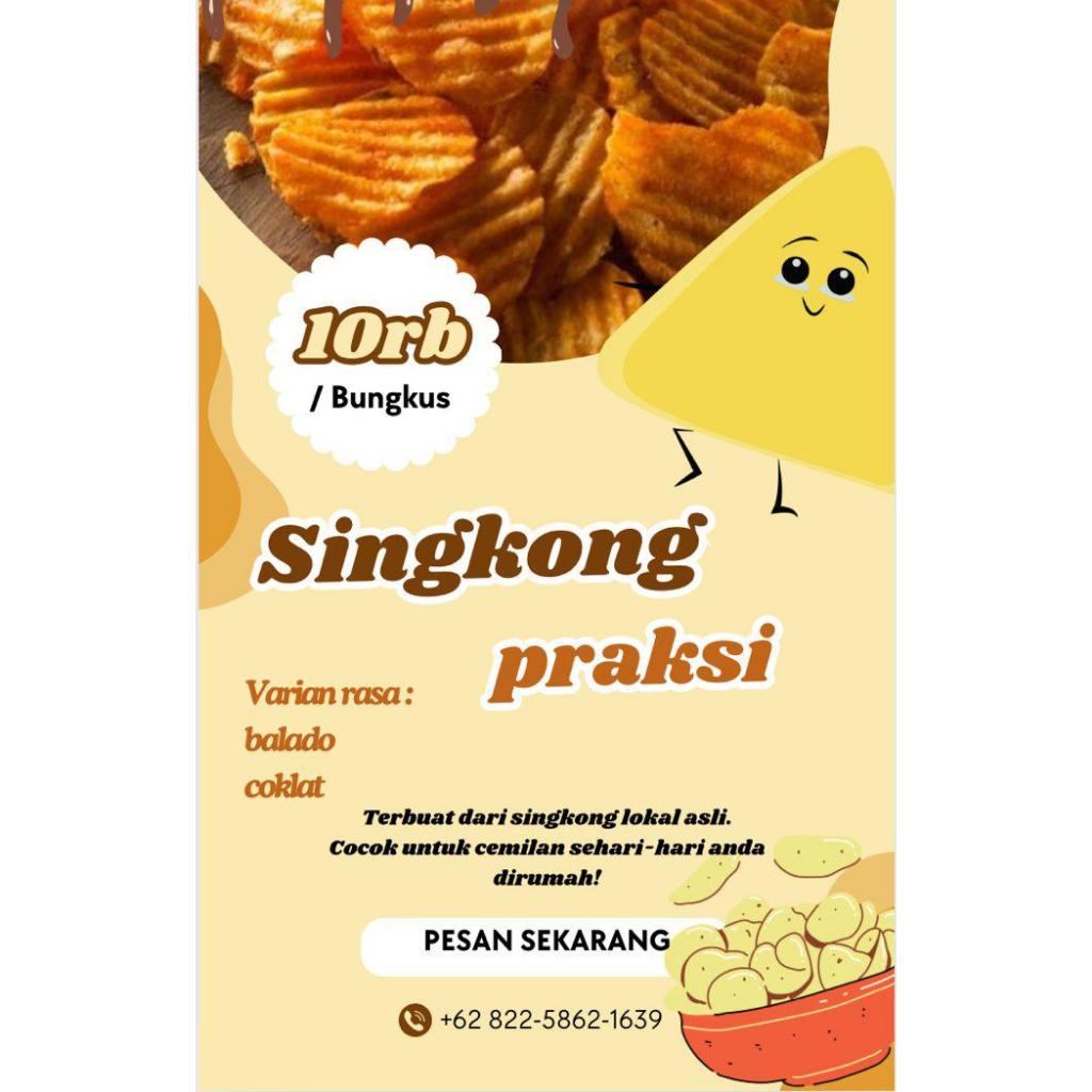 

kripik singkong praksi enak