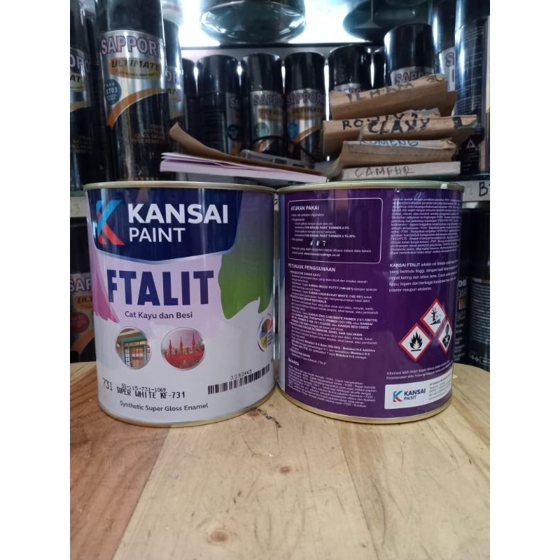 ftalit-731-super white-cat syntetic-cat minyak-1liter