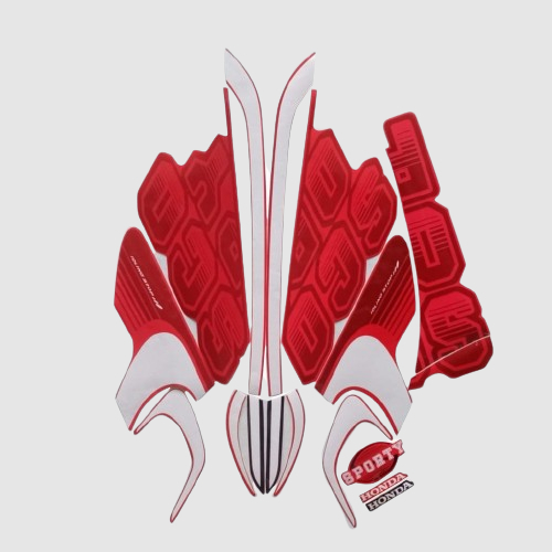 STIKER STRIPING LIS BODY MOTOR SCOOPY SPORTY 2017
