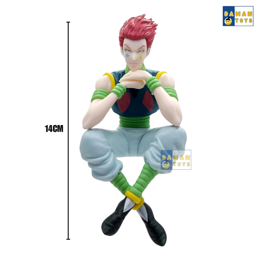URBANZENT - Hunter X Hunter Noodle Stopper Figure Hisoka Kuropika Chrollo Action Figur Pajangan