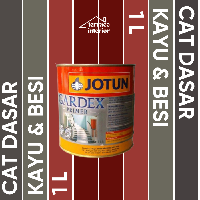 Cat Dasar Kayu & Besi  Jotun Gardex Primer 1 L