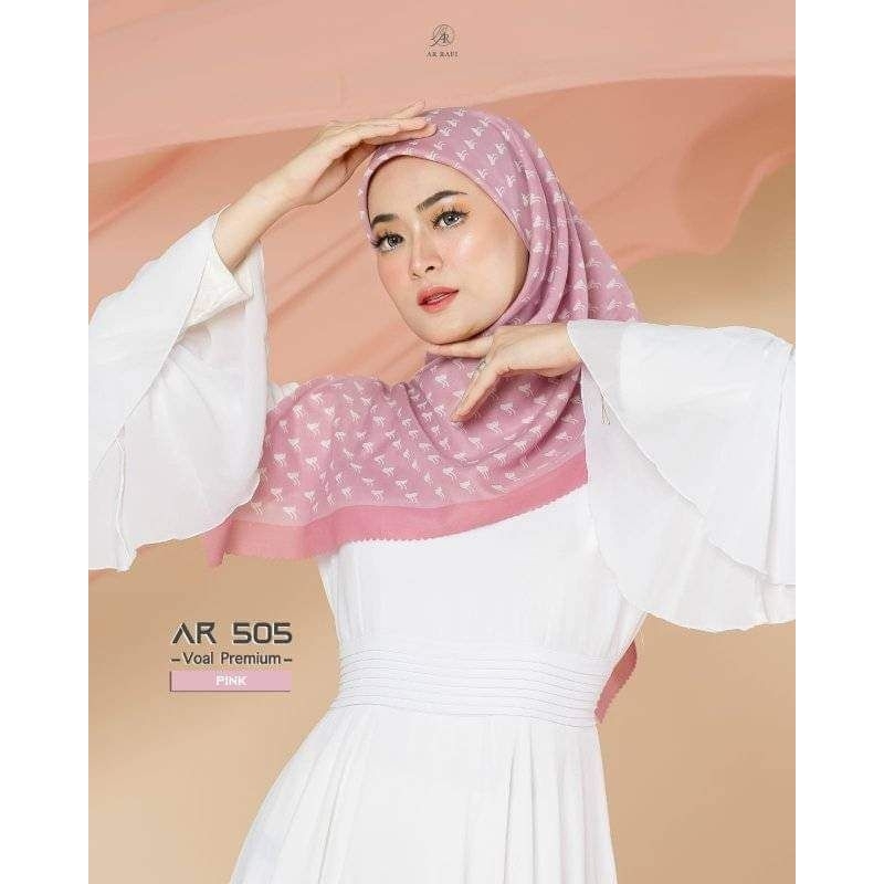 Hijab Arrafi : Ar 505 segi empat voal
