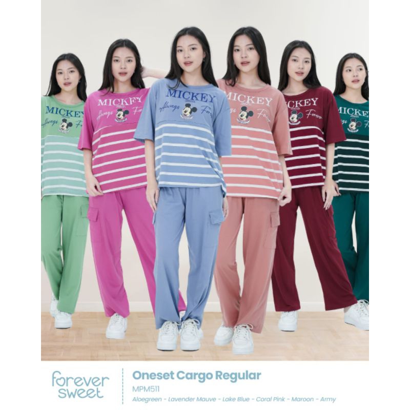 Baju Tidur FOREVER Sweet Concept CP Celana Panjang Regular Fit Size MPM 511, MP 412 CR