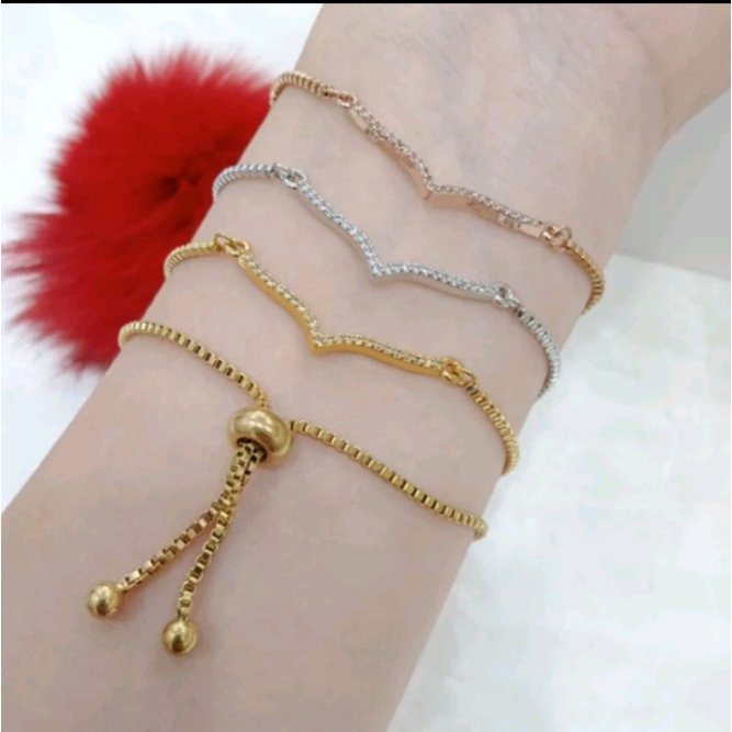 Gelang Fuji Serut Gelang Fuji Itali Gelang Fuji Kotak Gelang Korean Style