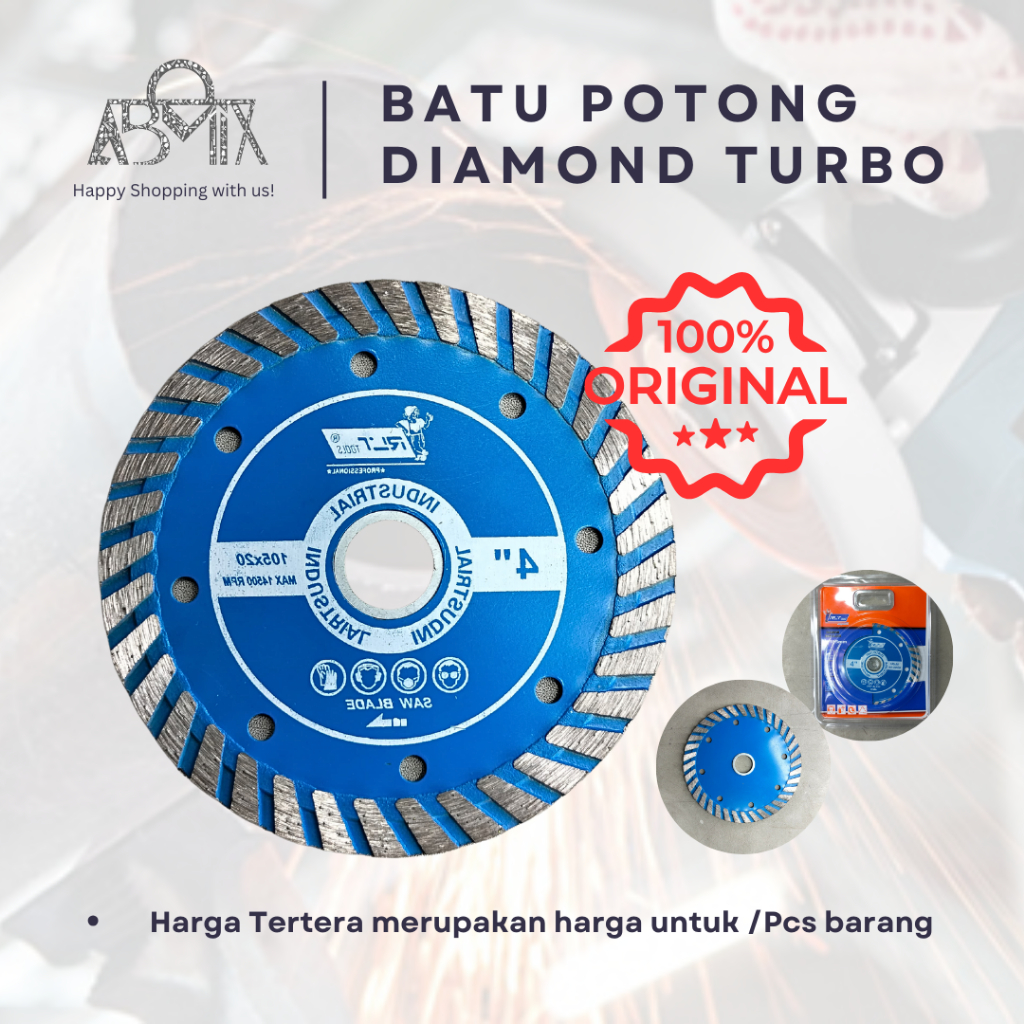 Diamond Wheel RLT / Batu Potong Granit X Turbo Batu Potong Keramik Granit