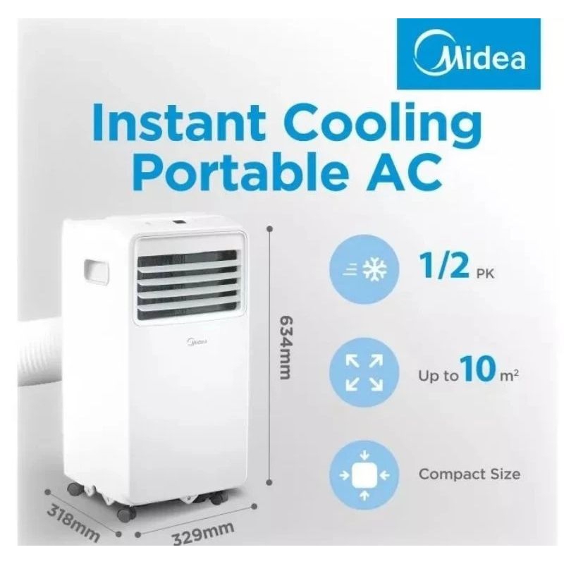 AC Midea portable MPHA-05CRN7 (0,5 PK)