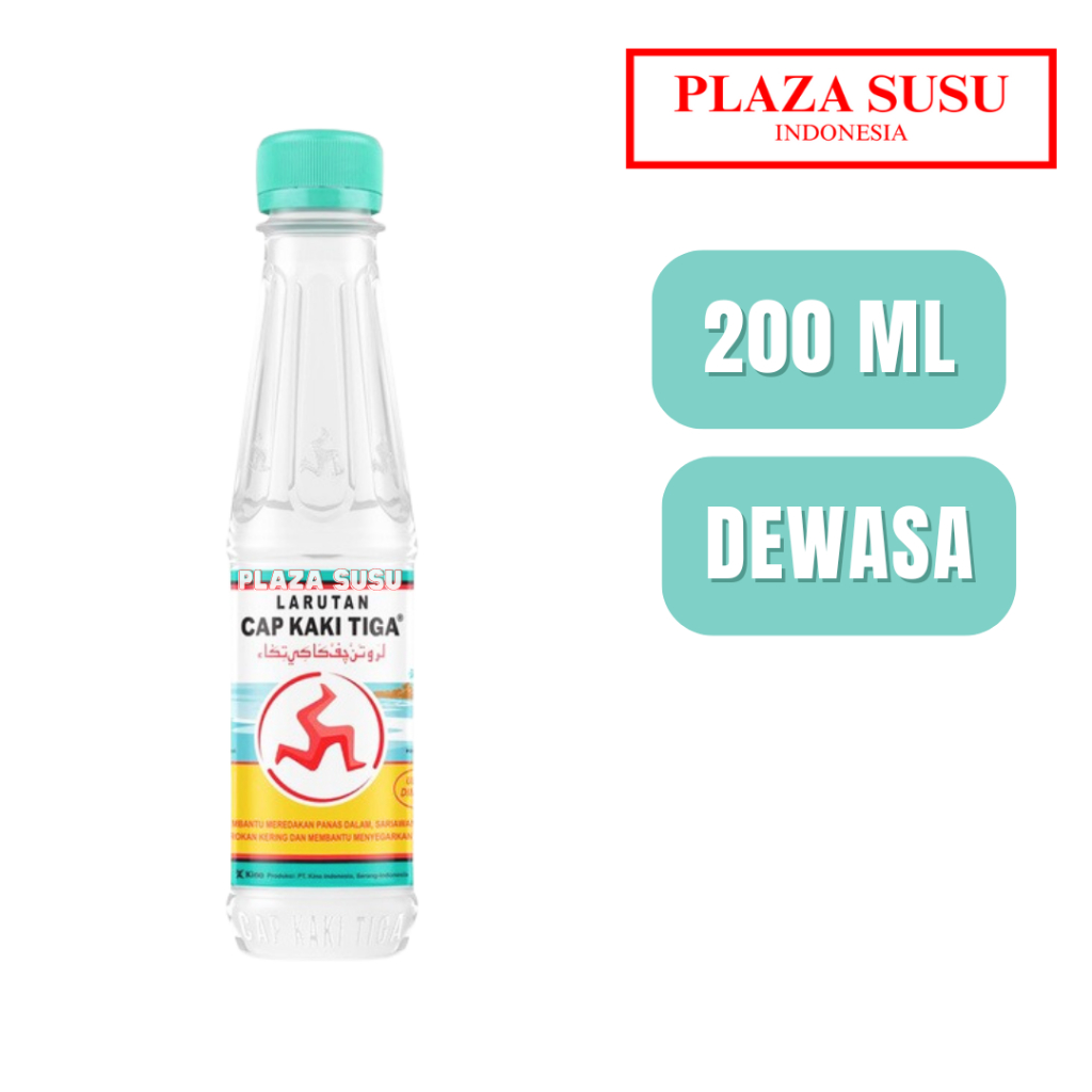 

LARUTAN KAKI TIGA - DEWASA 200 ML TIDAK ADA RASA