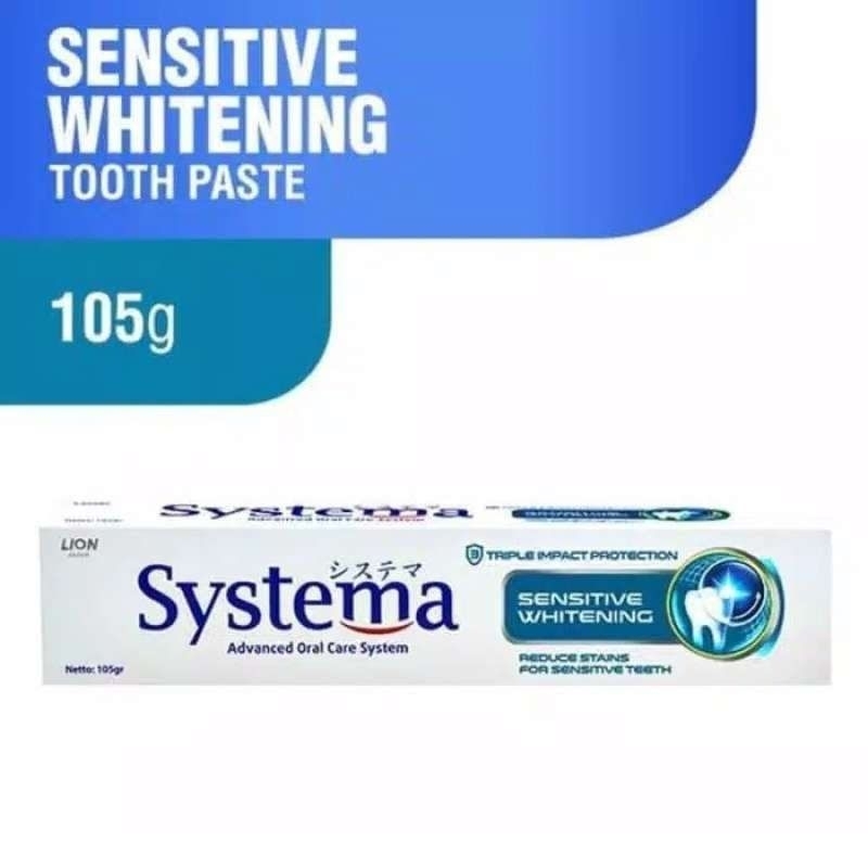Systema Pasta Gigi Sensitive Whitening 105g