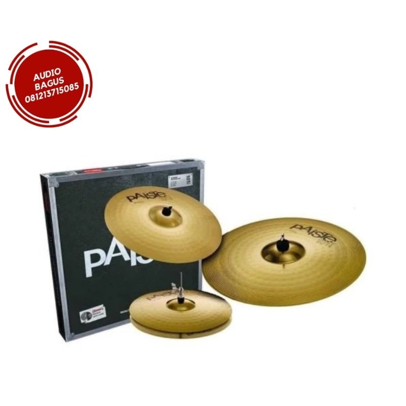 PAISTE 101 SIMBAL BRASS / DRUM CYMBAL SET PAISTE101 ORIGINAL