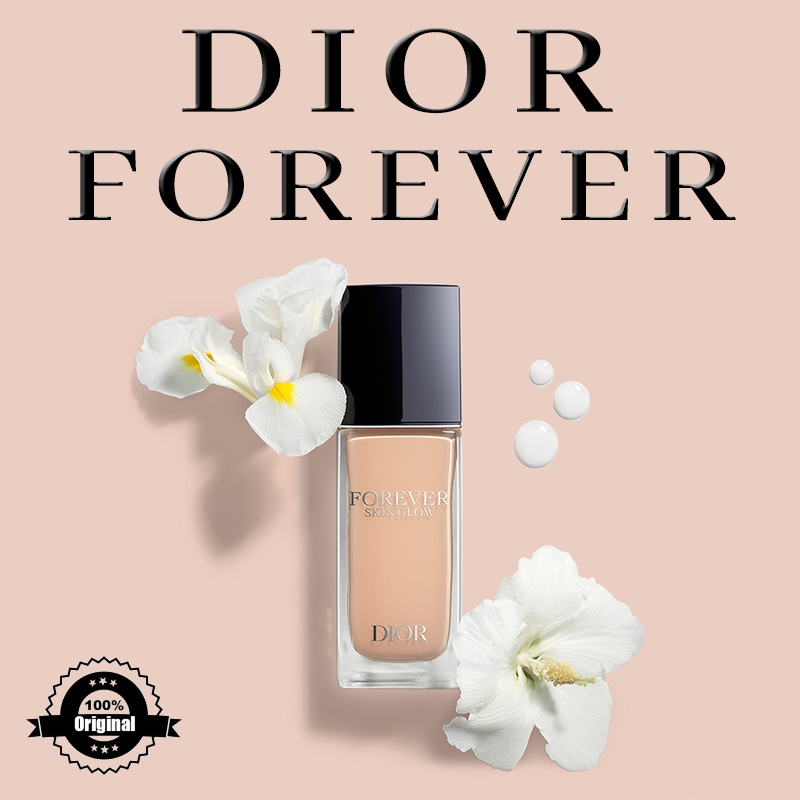 Dior Skin Forever Foundation 20ml / Dior Liquid Foundation Sample 20ml Alas Bedak Cair Alami Yang Ta