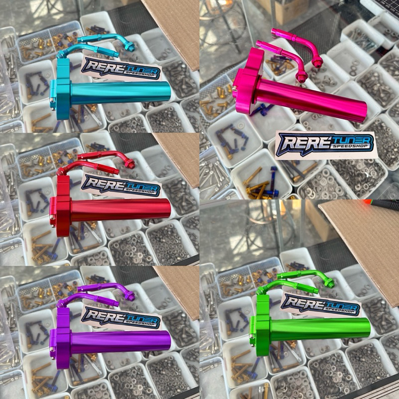 GAS SPONTAN CNC UNIVERSAL 2kabel NINJA VARIO SUPRA MEGAPRO GAS AKTIF GAS KONTAN GAS SPONTAN UNIVERSA