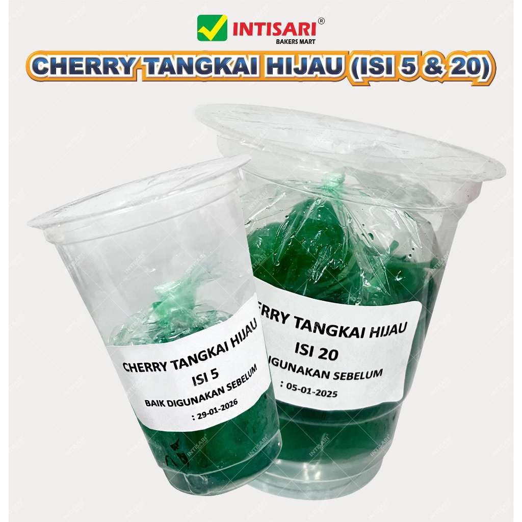 

REPACK CHERRY TANGKAI HIJAU