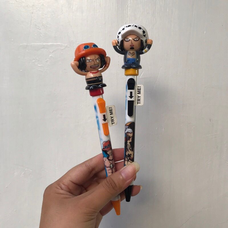 

Official Merch ONE Piece Ace Law face changing pulpen