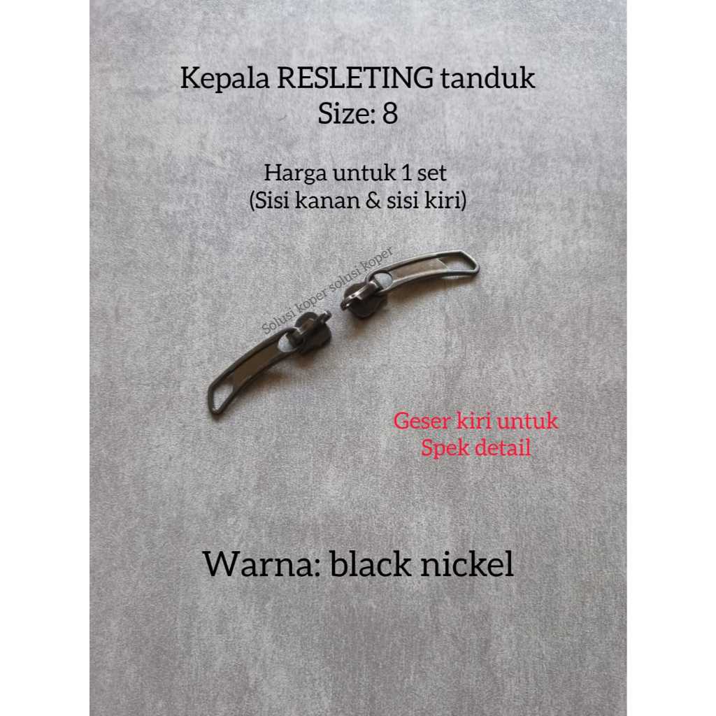 RESLETING KOPER, KEPALA FESLETING, RESLETING KEPALA NO 8