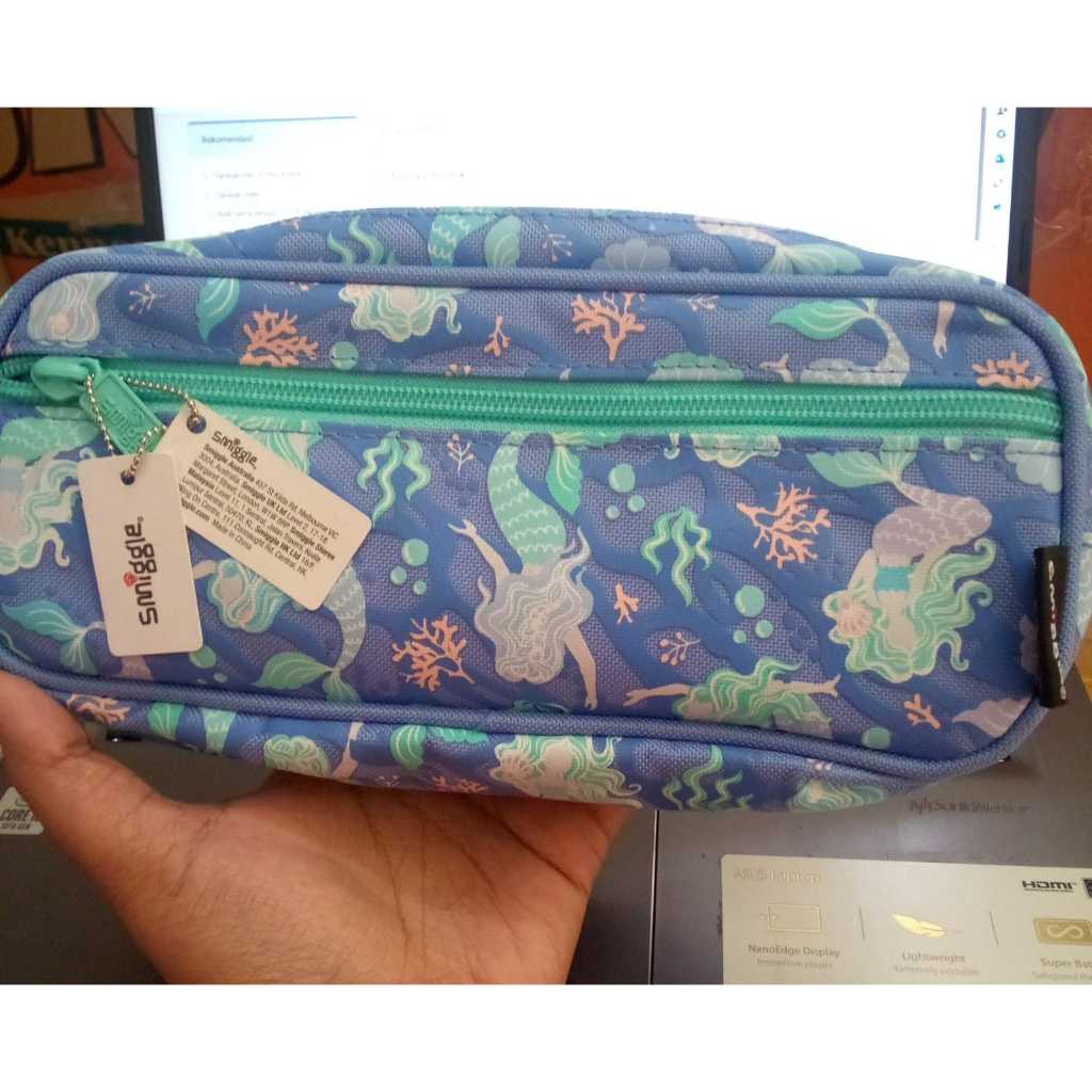 

SMIGGLE PENSIL CASE 3IN1 - MERMAID PURPLE