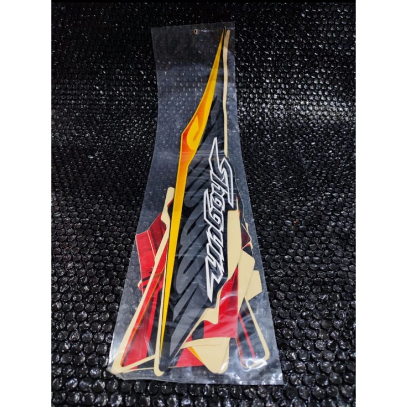 STRIPING BODY SHOGUN 125 SP OLD MERK RM