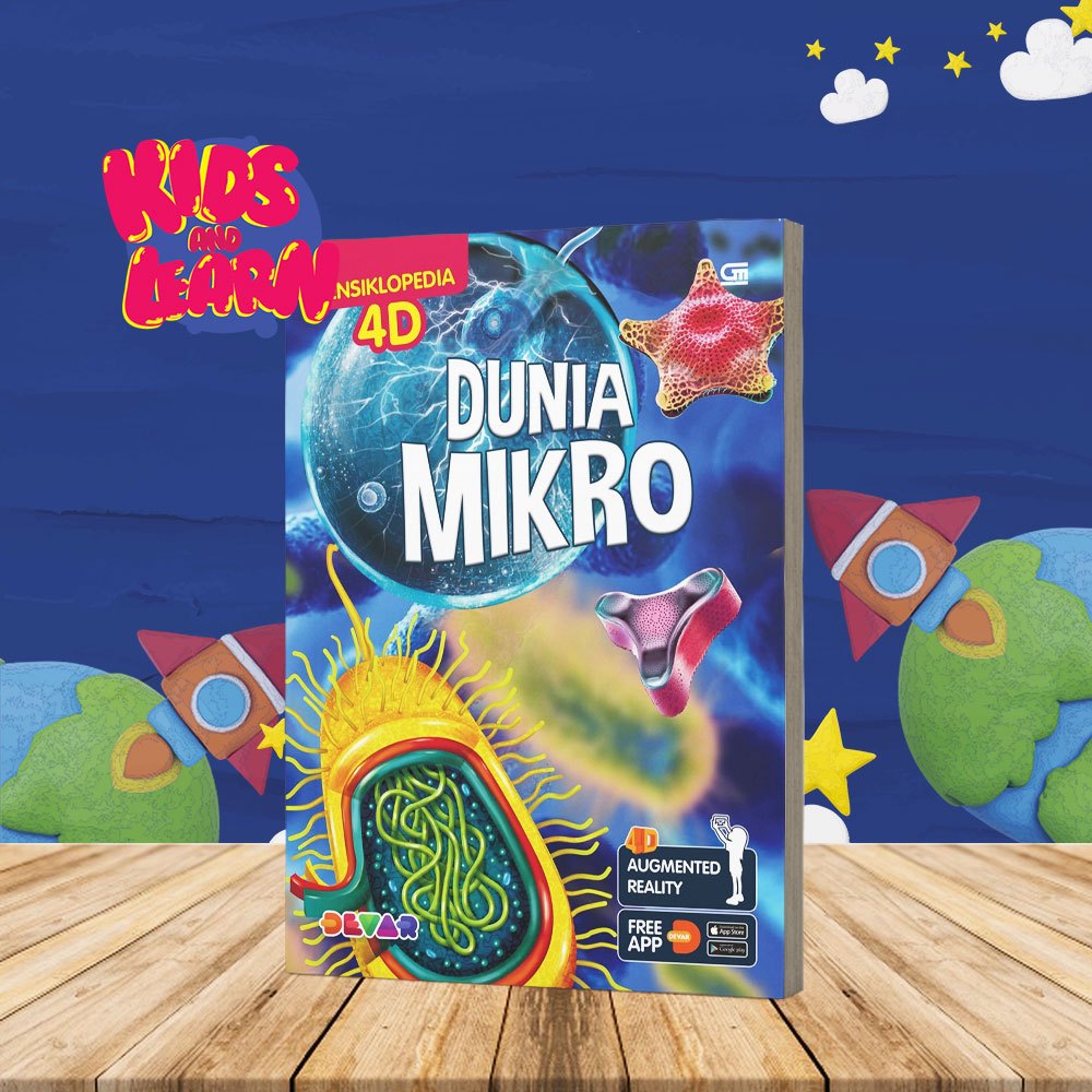 Buku Dongeng Cerita Anak Ensiklopedia 4D Dunia Mikro Anak Tk Paud