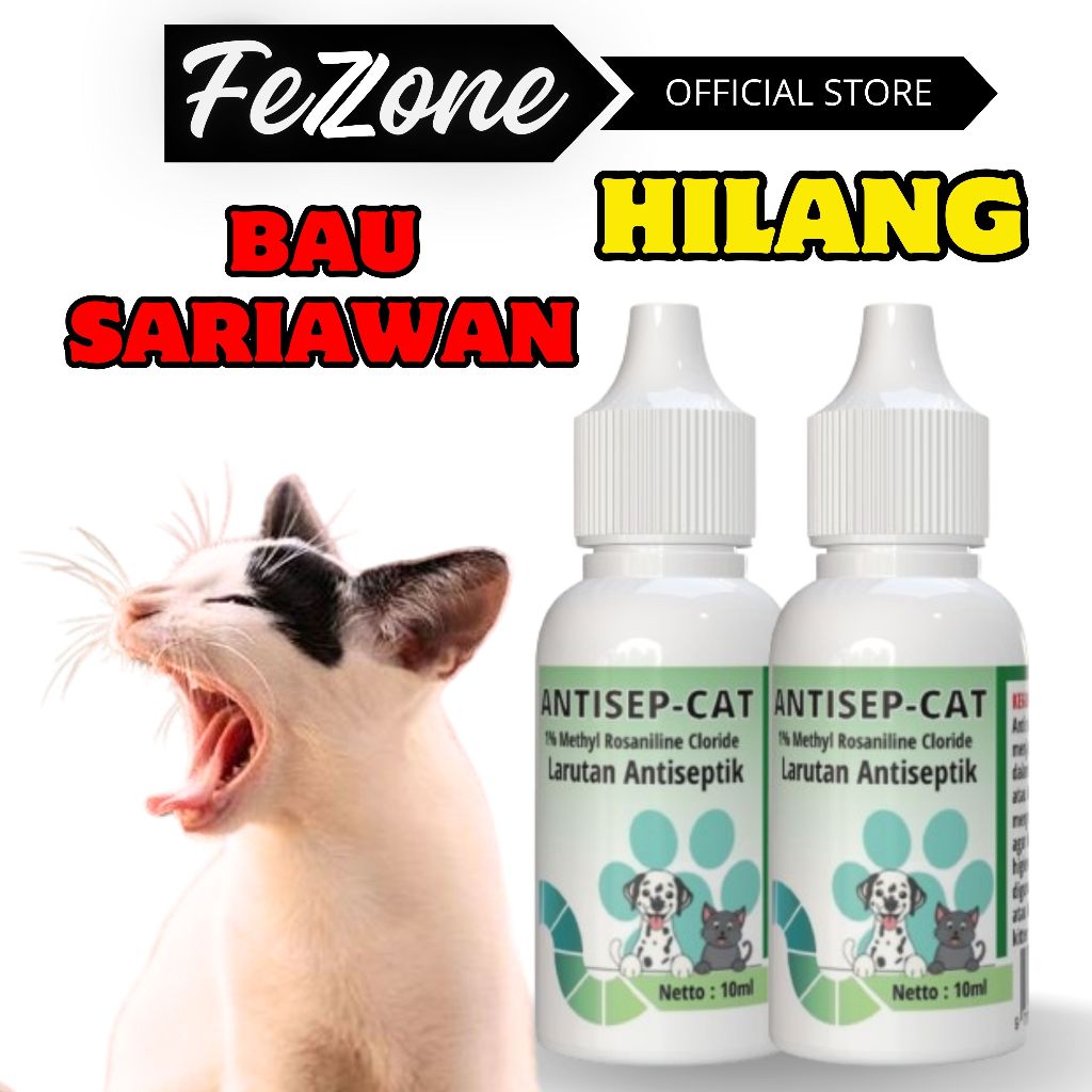 Obat Kucing Anjing Sariawan Bau Luka Mulut Terbukti Ampuh FEZONE