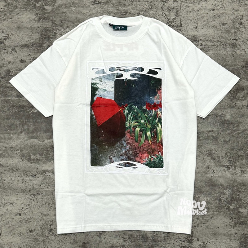 NOOV MUSIC Tshirt Baju Kaos Lamebrain - Apple Tshirt - White | Kaos Band Original