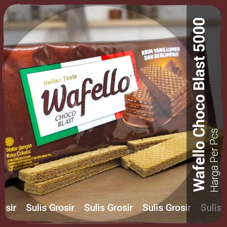 

Wafello Wafer Choco Blast 5000 Gramasi 117gr