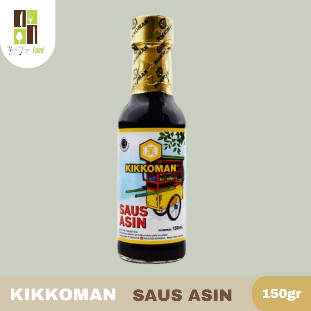 

Kikkoman Saus Asin / Salty Sauce Kemasan Botol 150ml