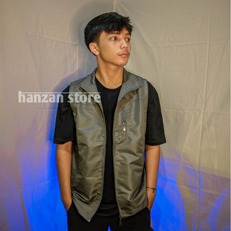 Rompi Outdoor Pria Wanita / Rompi Anti Air dan anti angin TERBARU STREETSTYLE