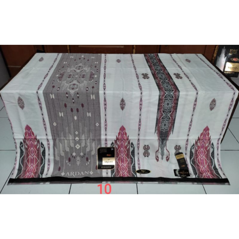 Sarung Ardan SGJ GOLD & SILVER  (Songket Gunungan Jacquard) motif songket timbul, ARDAN SJL