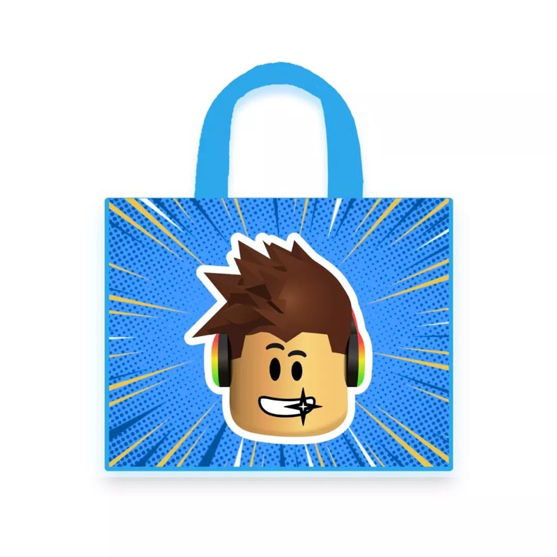

Goodiebag Roblox Birthday Tas Ultah anak Biru Dan Pink