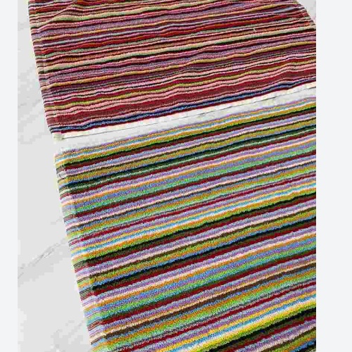 COD Keset Kaki Handuk Motif Cerah  Keset Handuk Salur  Keset Pelangi