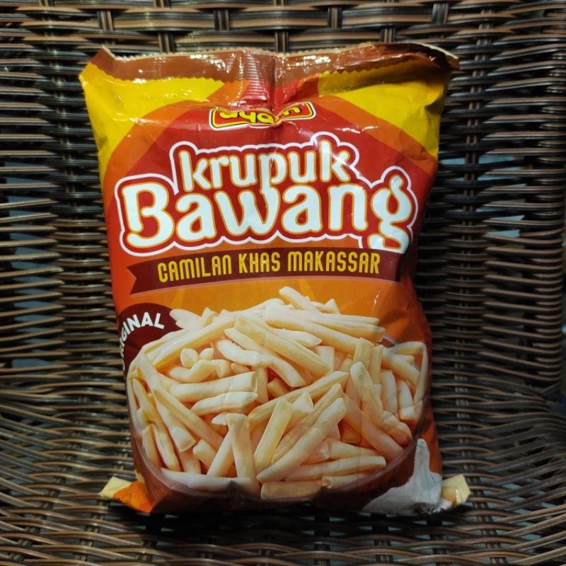 

Krupuk Bawang Kacang Ayam Snack Camilan Khas Makassar