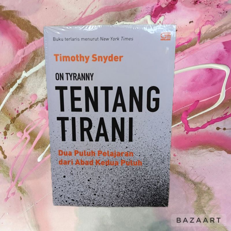buku murah original On Tyranny Tentang Tirani - Timothy Snyder