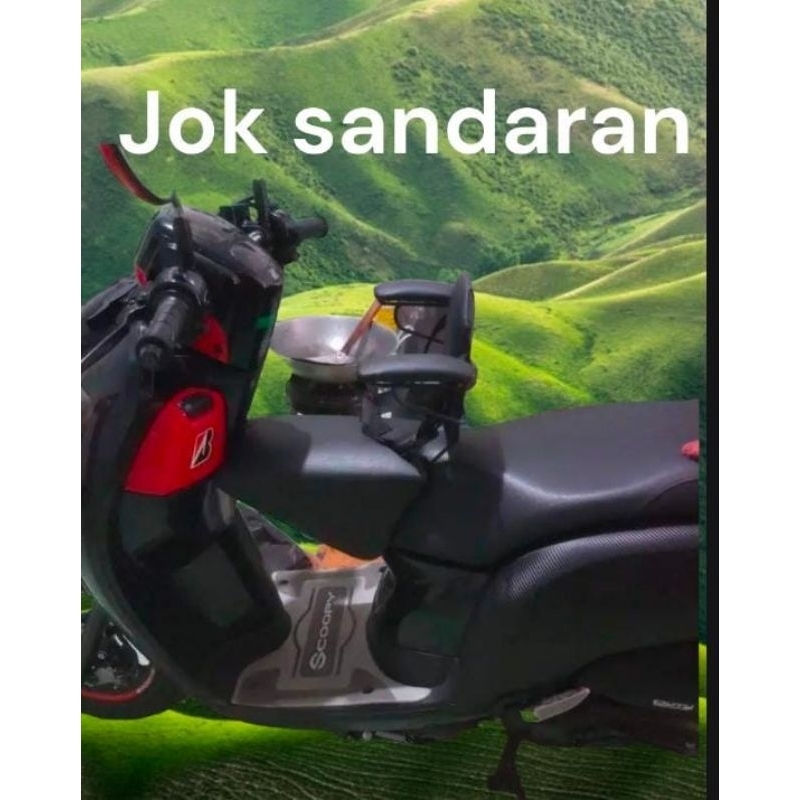 jok boncengan anak motor Honda Scoopy Honda beat JOK SANDARAN ANAK