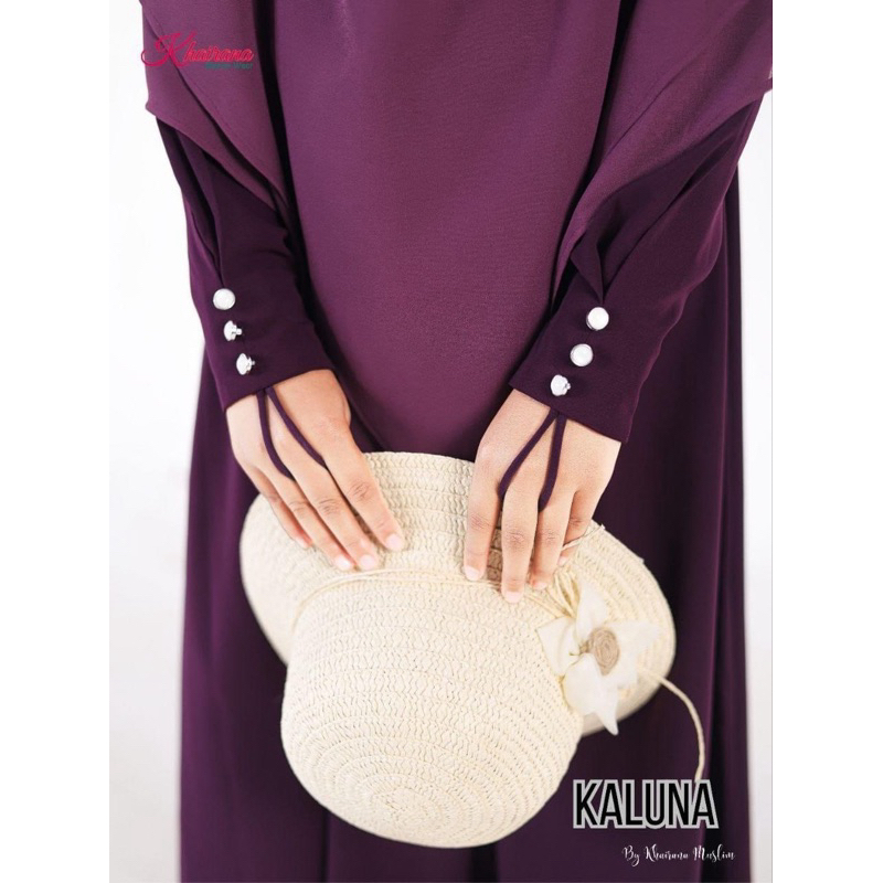 Gamis Kaluna By Khairana Muslim Wear