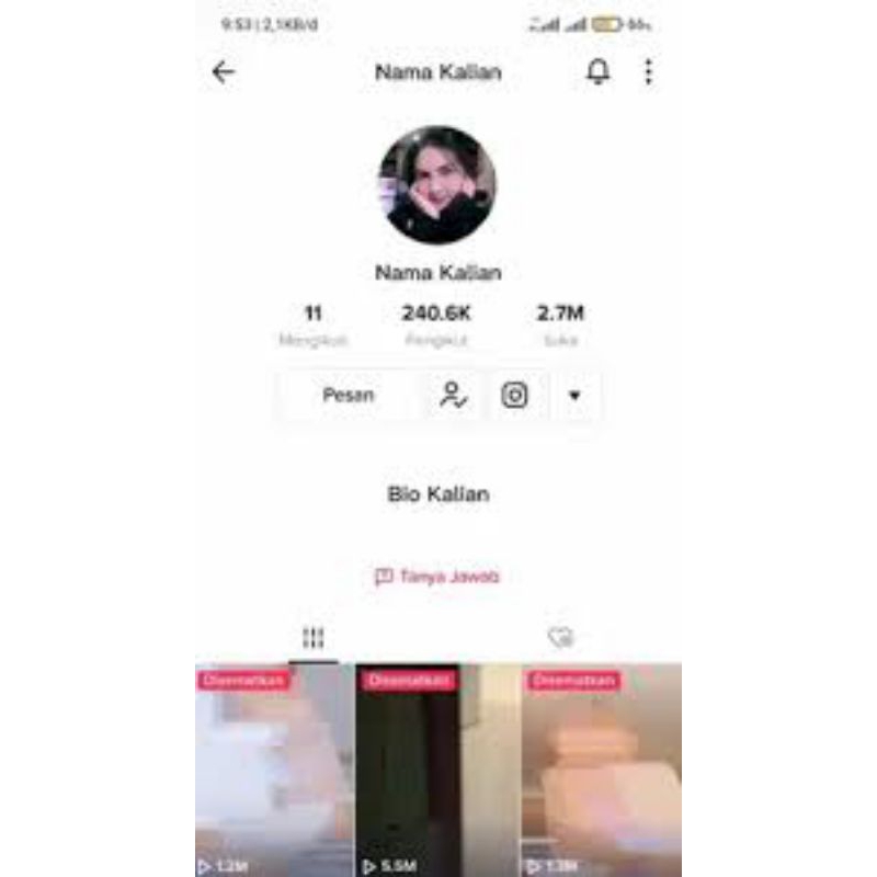 akun youtube 100rb subscriber