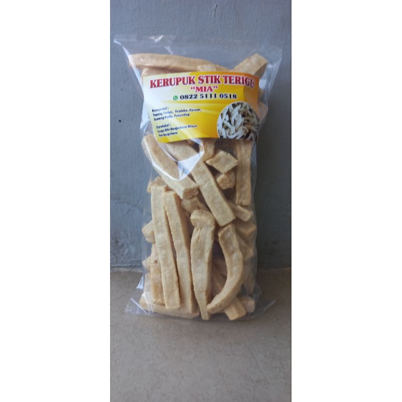 

KERUPUK STIK/KERUPUK TERIGU RENYAH DAN GURIH