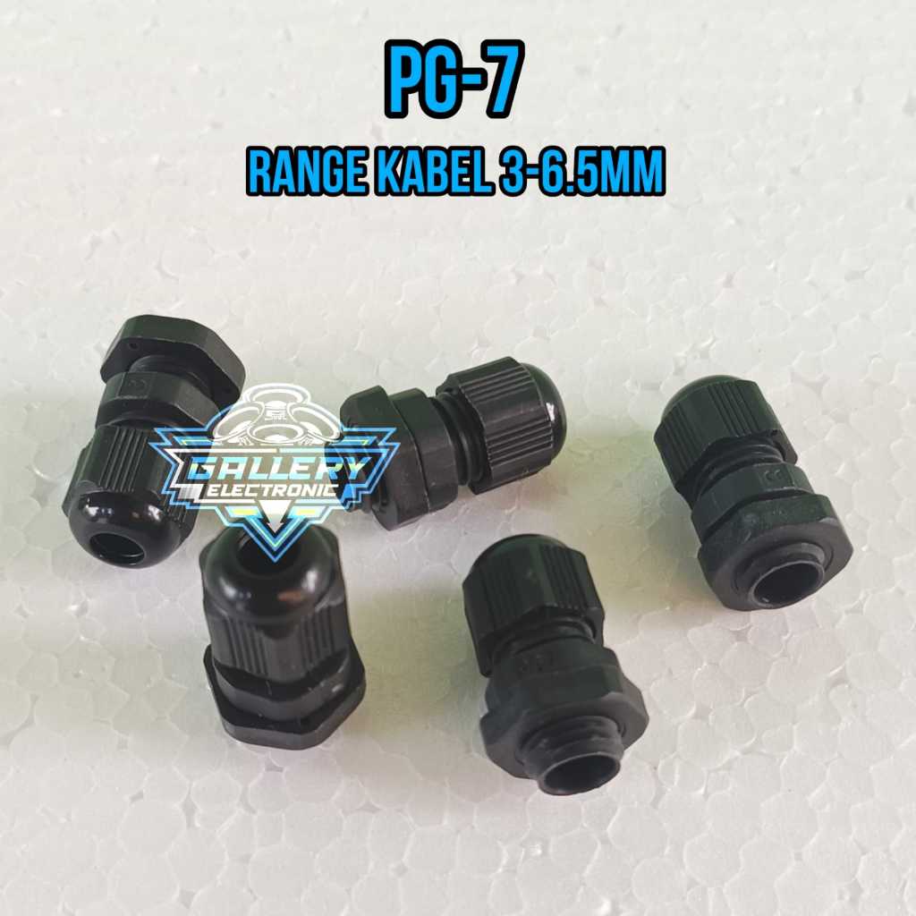 GLAND CABLE PG-7 PG 7 / KABEL GLAND 3-6.5mm Kualitas Bagus