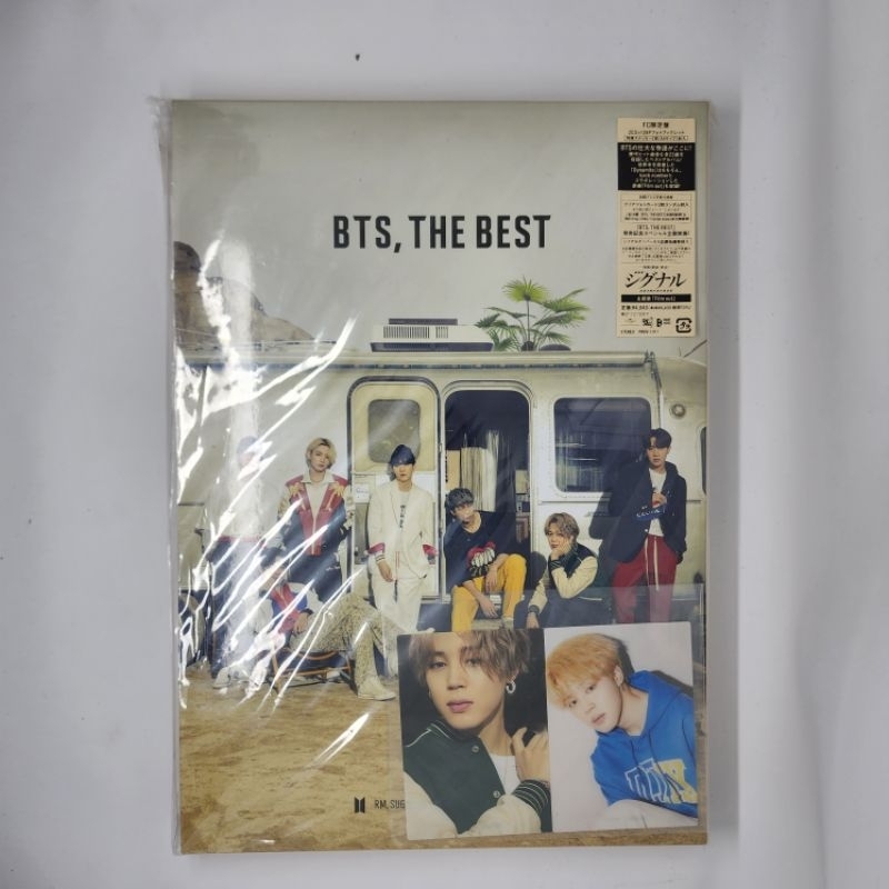 READY UNSEALED - BTS THE BEST JAPANESE ALBUM JPFC OFFICIAL LIMITED EDITION B (WITH JIMIN PC)