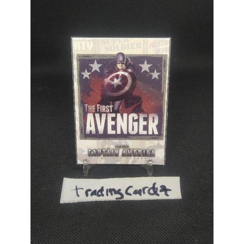 Trading Card 2011 Upper Deck Marvel Captain America The Movie Poster