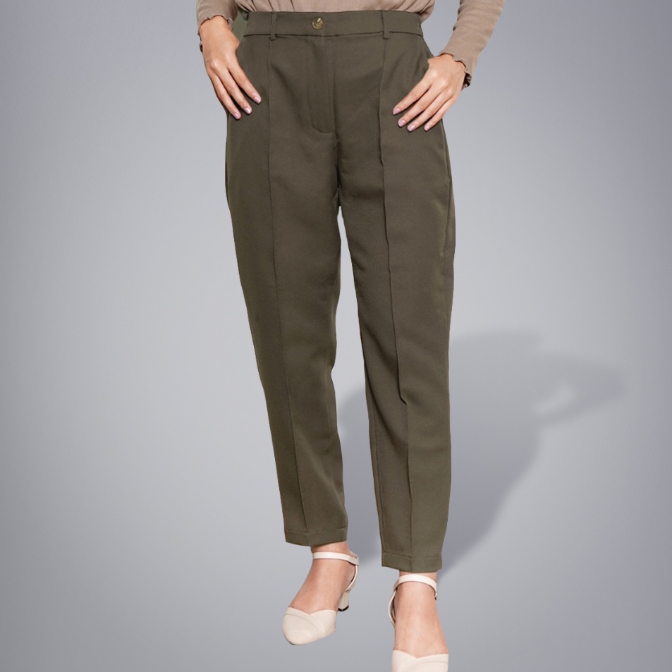 Super Delivery  Nobby  Bushra Pants Celana Panjang Wanita Celana Kantor Ukuran SXL