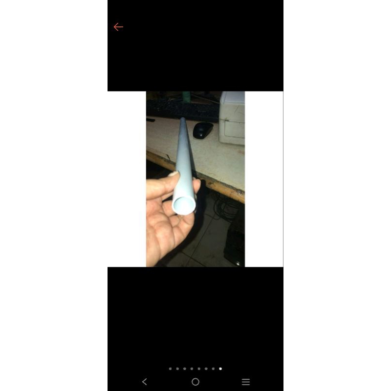 pipa pvc 1/2 inch aw per 1 meter