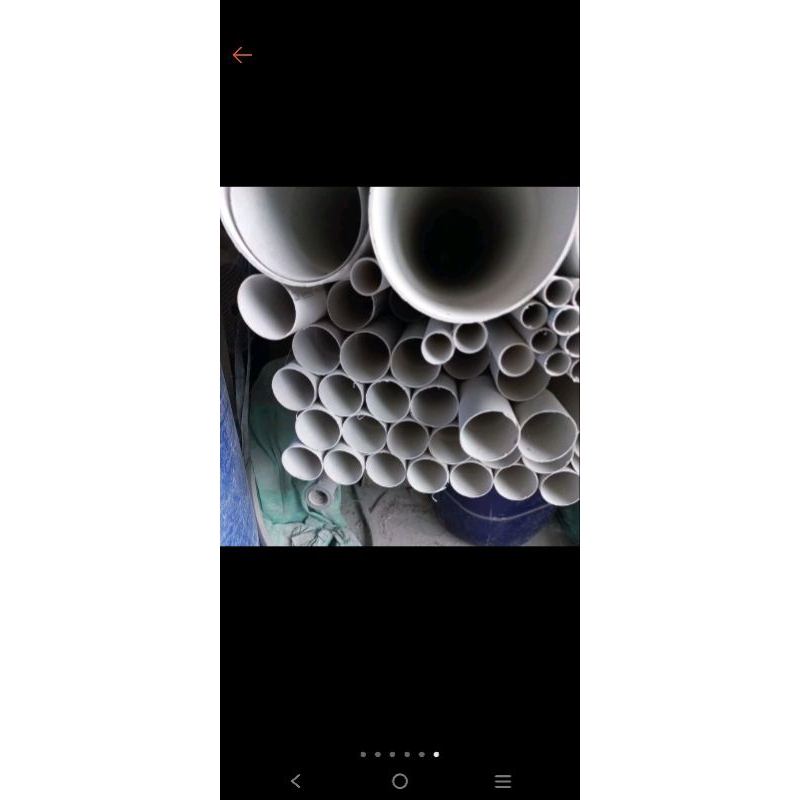 pipa pvc 11/2 inch per 1 meter