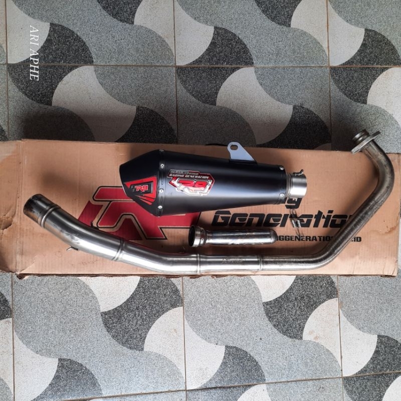 knalpor R9 ASSEN black original honda NEW CB150R LED fullsysten cb 150 r