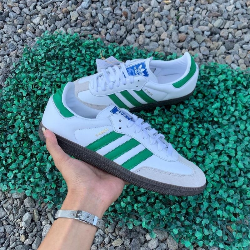 ADIDAS SAMBA STRIP GREEN ORIGINAL