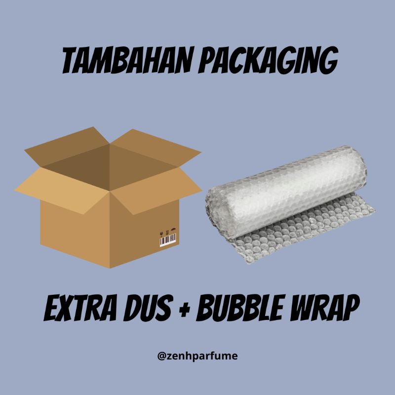 

ZENH TAMBAHAN PACKING KARDUS & BUBBLE WRAP