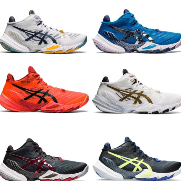 Paling Disukai Sepatu voli asics metarise pria premium original