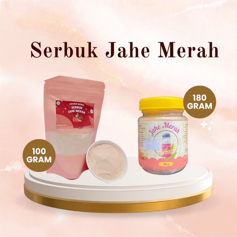 

Serbuk Jahe Merah