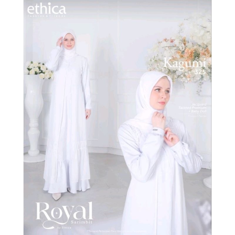 GAMIS PUTIH ETHICA KAGUMI 325