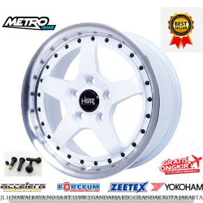 VELG RACING HSR BOB RING 17 COCOK BUAT MOBIL INOVA XPANDER SIGRA TERIOS RUSH